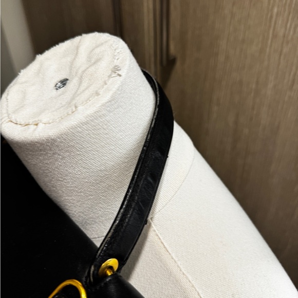 Celine black leather medium handbag - Picture 7 of 12